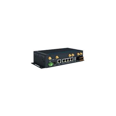 Advantech ICR-4400, GLOBAL, NAM, 5x Ethernet, 1x RS232, 1x RS485, CAN, PoE PSE+, SFP, USB, SD, Wit ICR-4461S